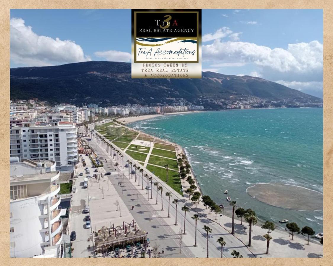 Trea Accomodations - Port Side Vlorë Exteriör bild